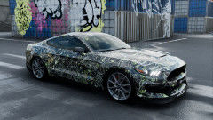 Tree Design Digital Custom Car Wrap Vinyl Monomeric Polymeric PVC Material