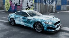 Ice Ocean Custom Car Wrap Vinyl Film Digital Printing Car Wrap