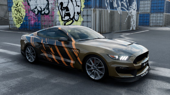 Claw Marks 1.52*20m Matte Car Vinyl Wrap 6-12 Months Warranty