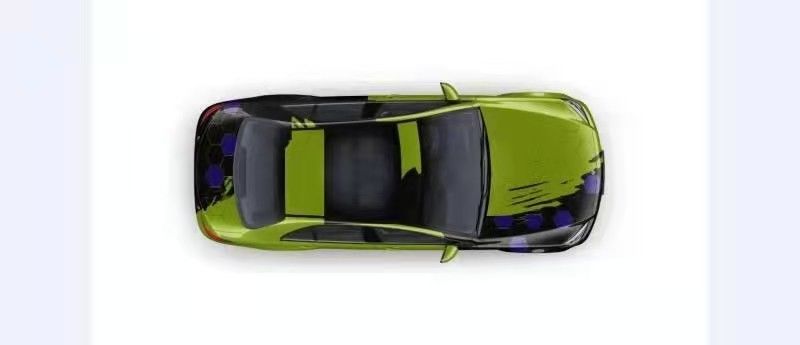 Orcs Colour Changing Vinyl Wrap , 80micron Printed PVC Car Sticker Vinyl Roll