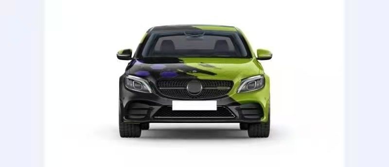 Orcs Colour Changing Vinyl Wrap , 80micron Printed PVC Car Sticker Vinyl Roll