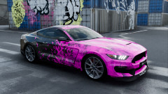 Pink Bat Lady Cool Vinyl Wrap , 6-12 Months Bubble Free Vinyl Car Wrap Material
