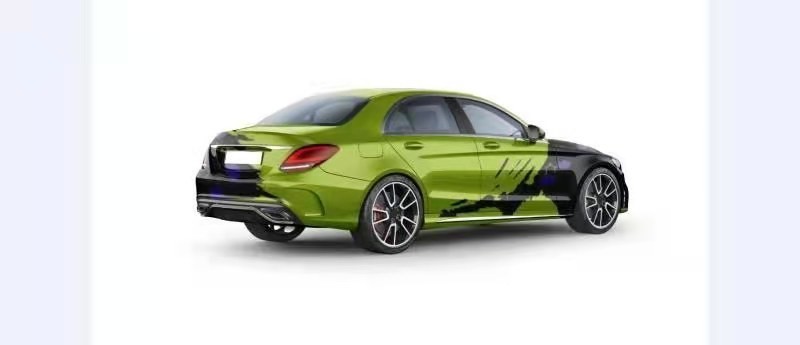 Orcs Colour Changing Vinyl Wrap , 80micron Printed PVC Car Sticker Vinyl Roll