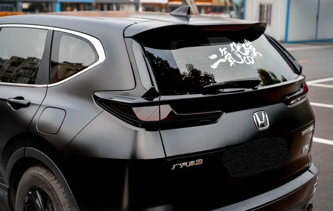 Matte Metal Black Pvc Vinyl Film , 160g PE Liner Vinyl Wrap Roll For Car